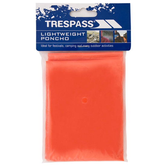 Trespass Unisex Poncho Drylite 127 x 103 cm